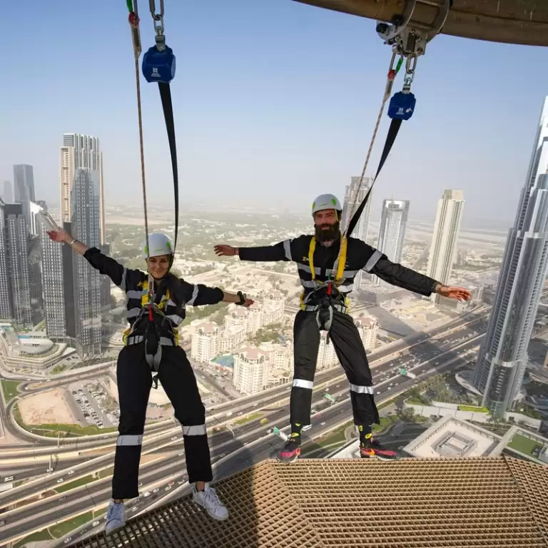 Sky Views Dubai Edge Walk Experience