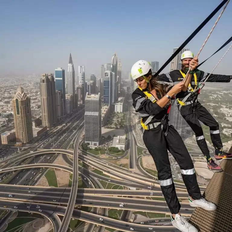 Sky Views Dubai Edge Walk Experience