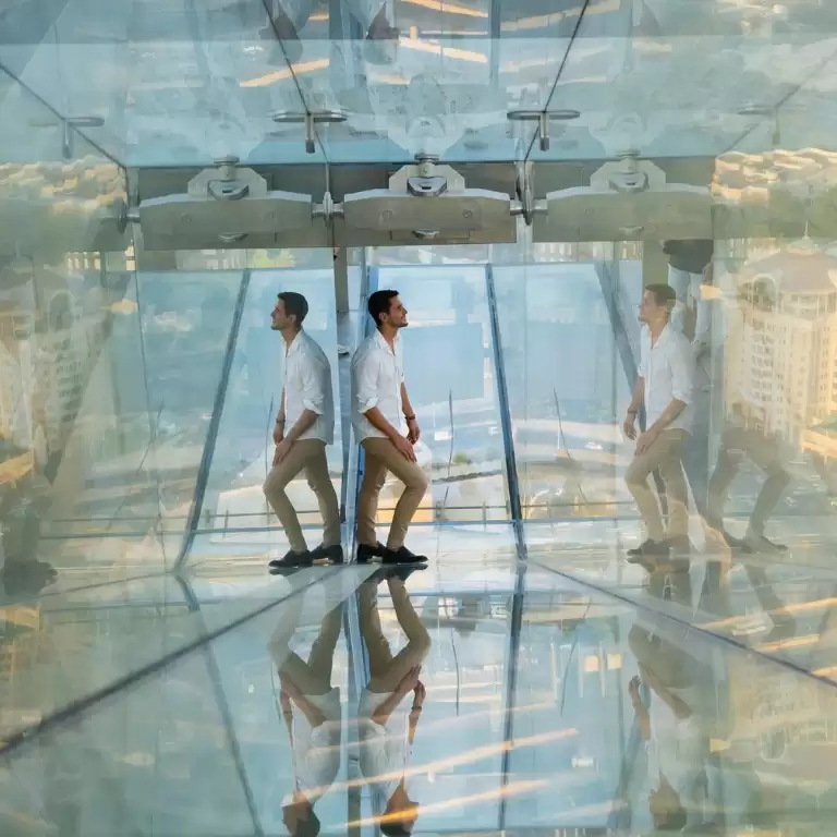 Sky Views Observatory with Glass Slide