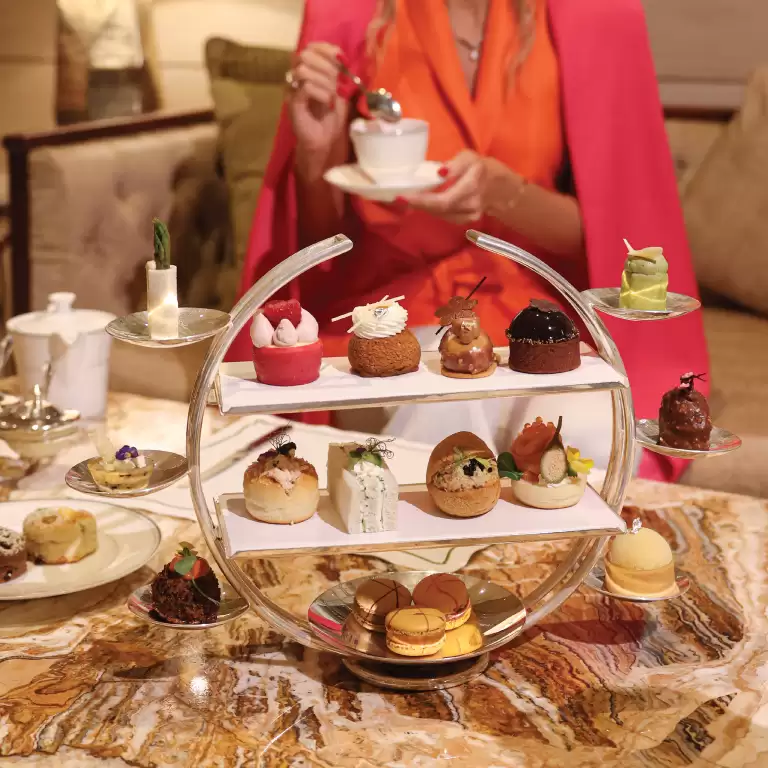 Sparkling Afternoon Tea at Kempinski Aspen Cafe