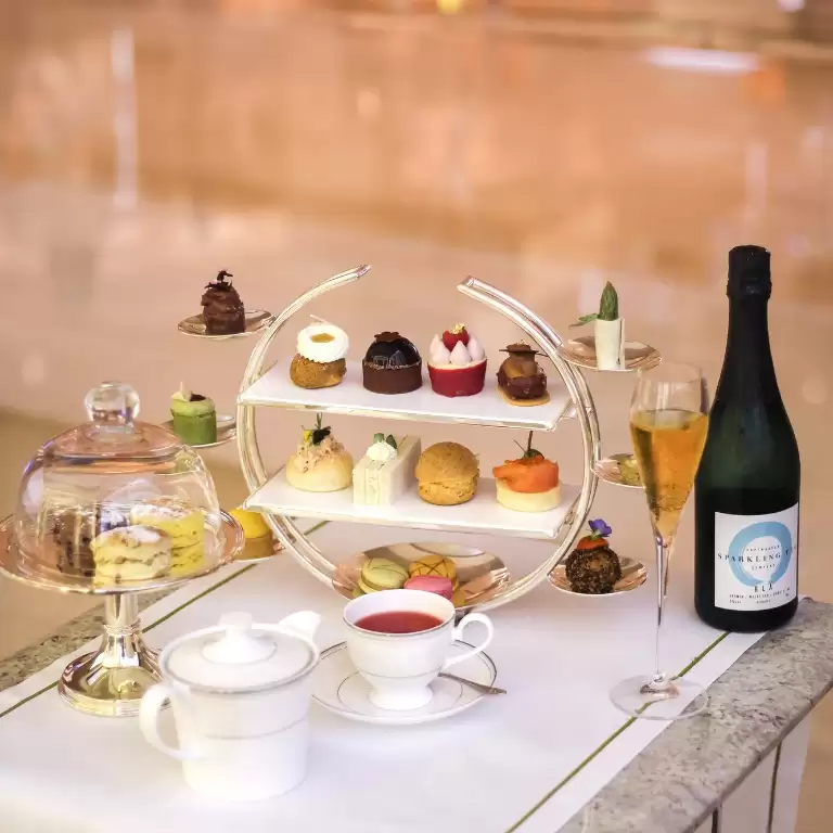 Sparkling Afternoon Tea at Kempinski Aspen Cafe