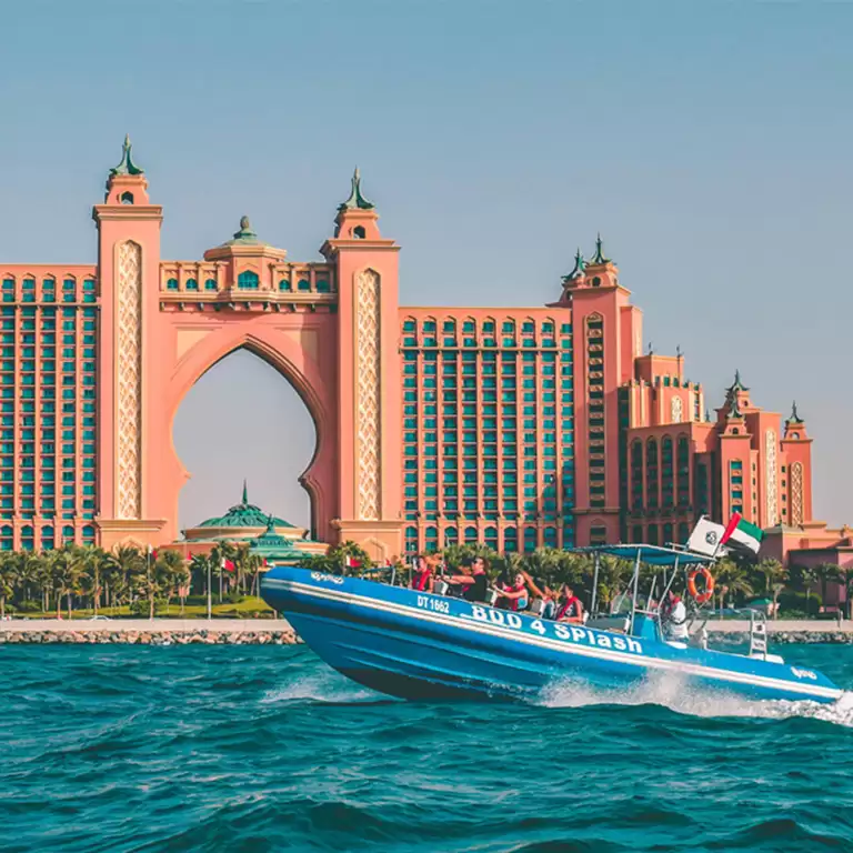 Speed Boat at Dubai Marina by Splash Tours