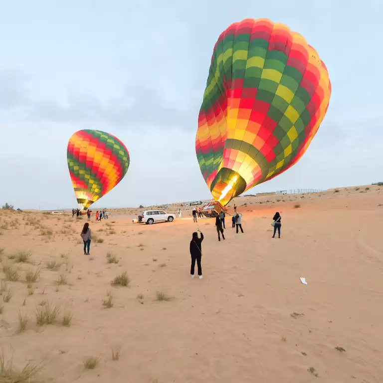 Sunrise Hot Air Balloon Experience with Free Transfers