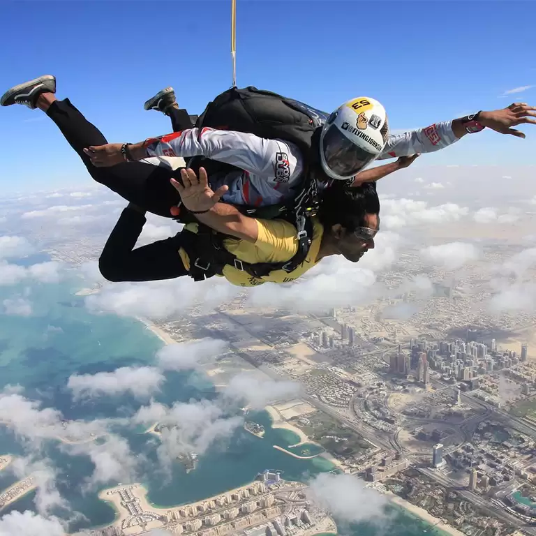 Tandem Skydive Palm Drop Dubai