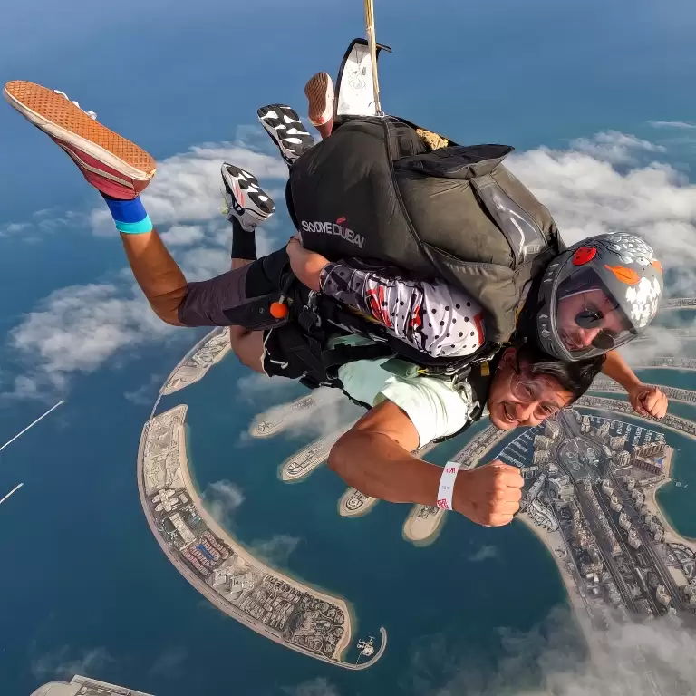 Tandem Skydive Palm Drop Dubai