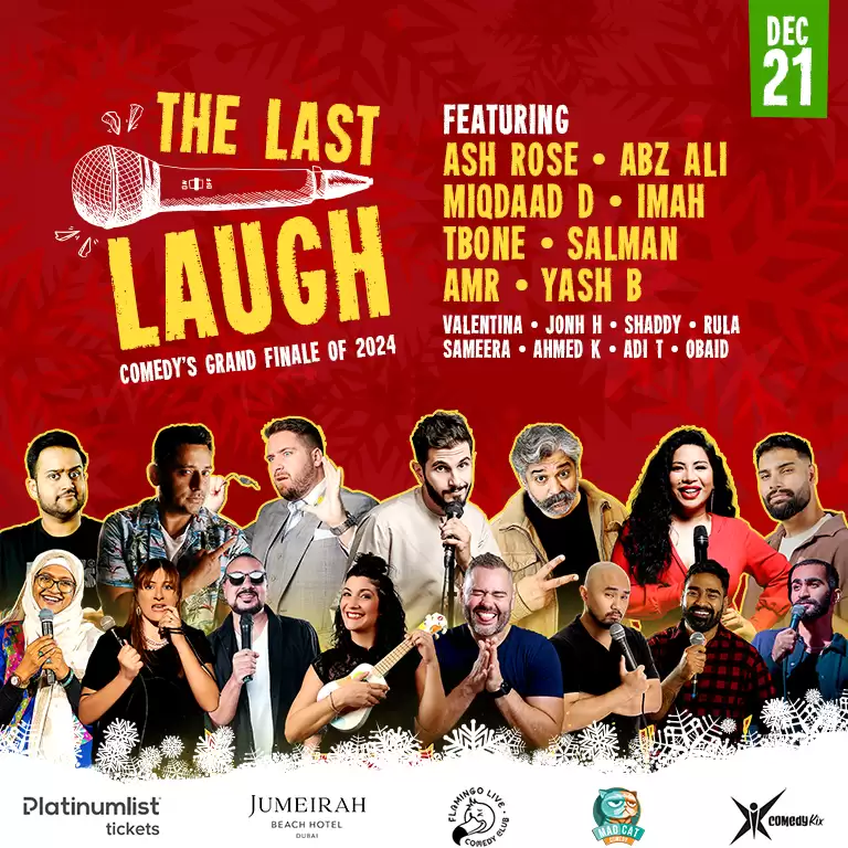 The Last Laugh at Jumeirah Beach Hotel in Dubai
