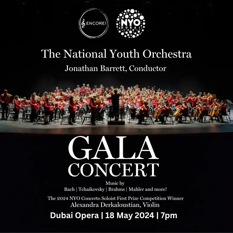 The National Youth Orchestra Celebration Gala Concert 2024 at Dubai Opera