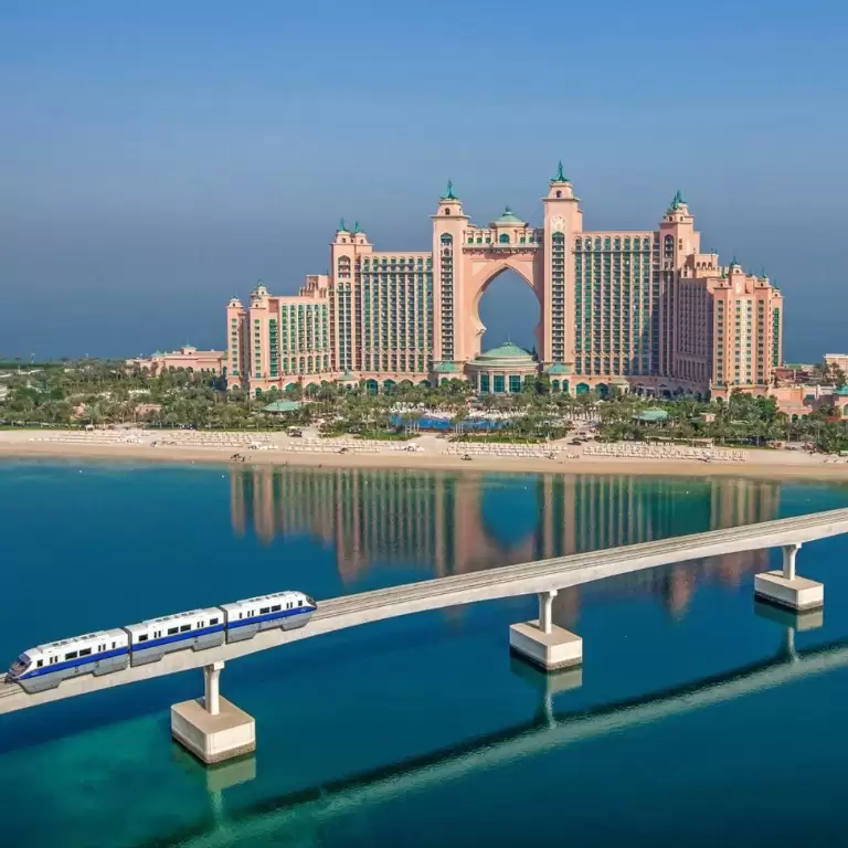 The Palm Jumeirah Monorail