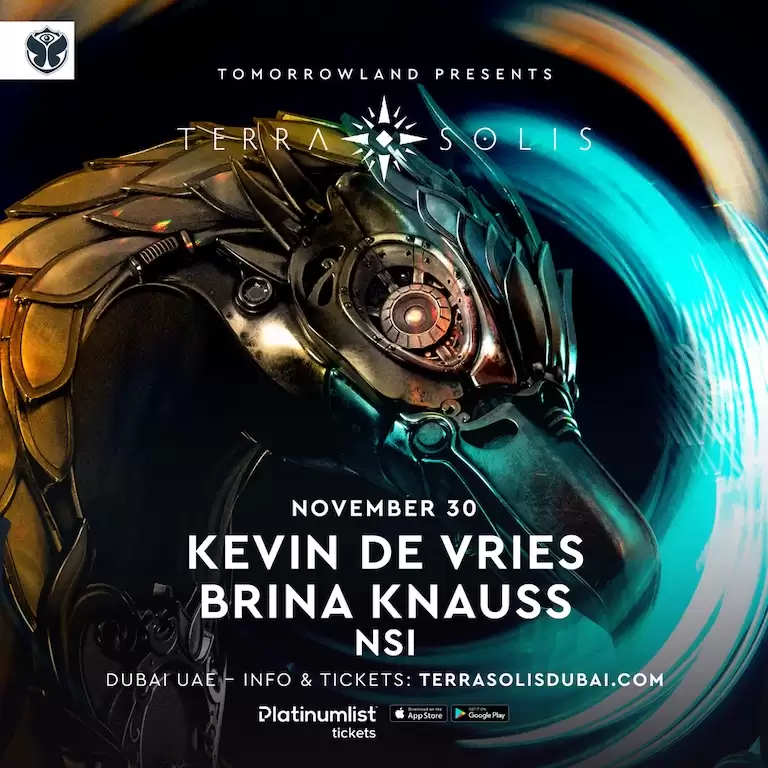Tomorrowland presents Kevin de Vries & Brina Knauss at Terra Solis Dubai