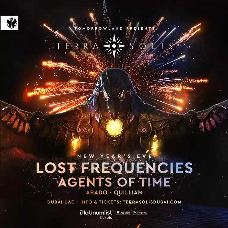 Tomorrowland presents Lost Frequencies and Agents of Time at Terra Solis Dubai