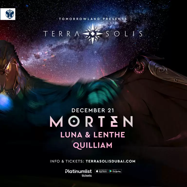 Tomorrowland presents Morten at Terra Solis in Dubai
