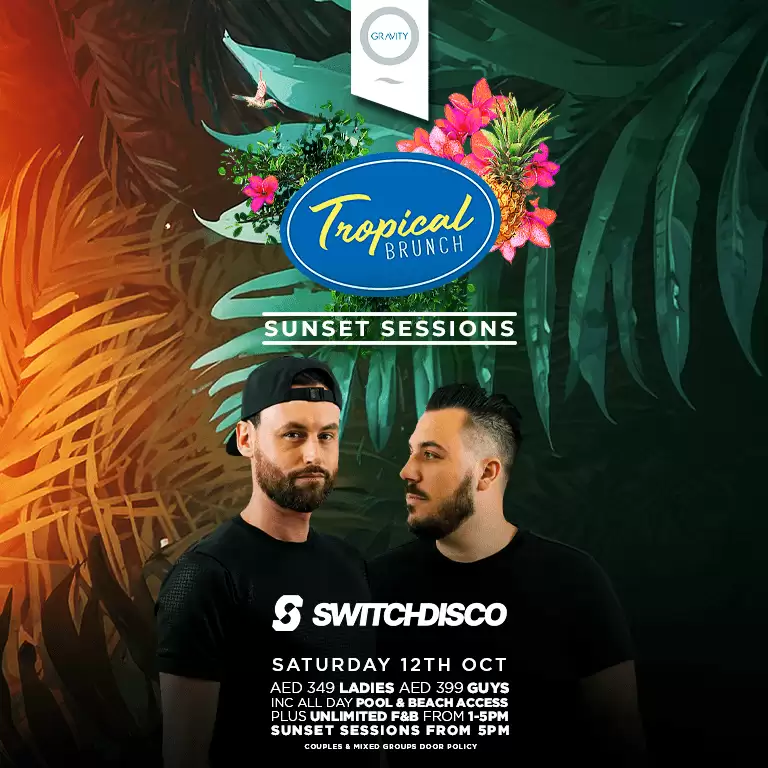 Tropical Sunset Sessions With Switch Disco