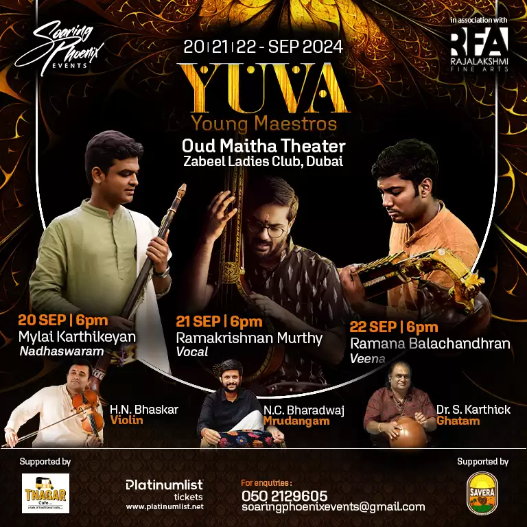 Yuva - Young Maestros in Dubai: Celebrating Carnatic Music