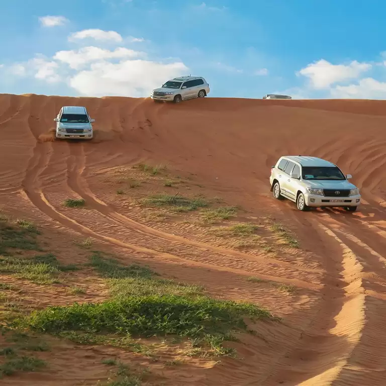 Desert Safari in RAK: Dune Bashing, Sand Boarding and a Camel Ride