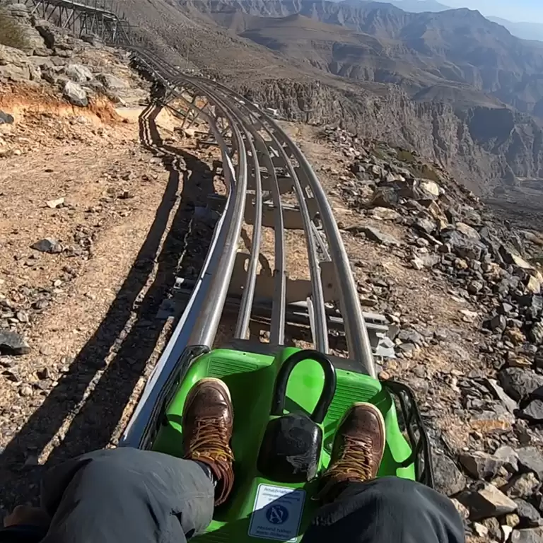 Jebel Jais Flight + Camera + Jais Sledder Combo