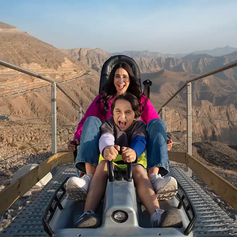 Jebel Jais Flight + Camera + Jais Sledder Combo