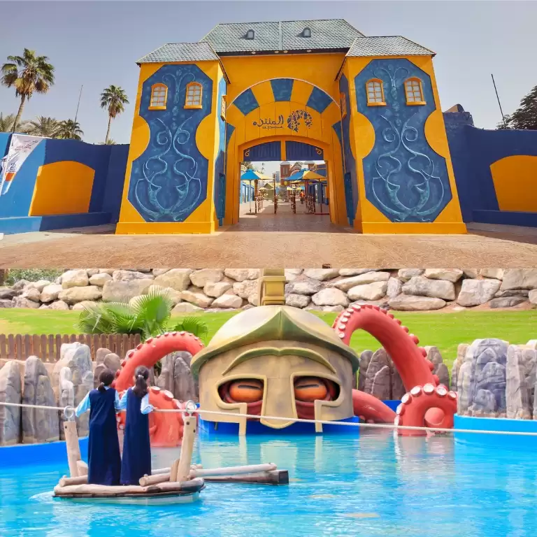 Combo: Al Montazah Parks - Pearls Kingdom Water Park and Island of Legend Amusement Park