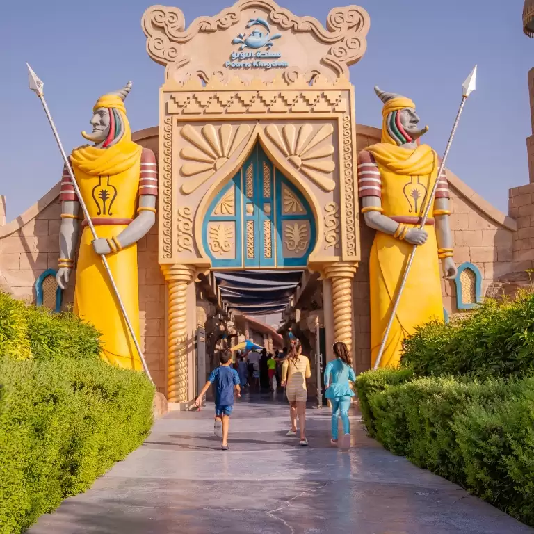 Combo: Al Montazah Parks - Pearls Kingdom Water Park and Island of Legend Amusement Park