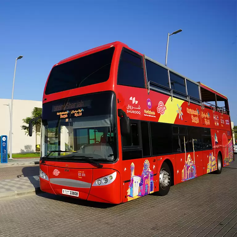 Hop-On Hop-Off City Sightseeing Bus Tour in Sharjah