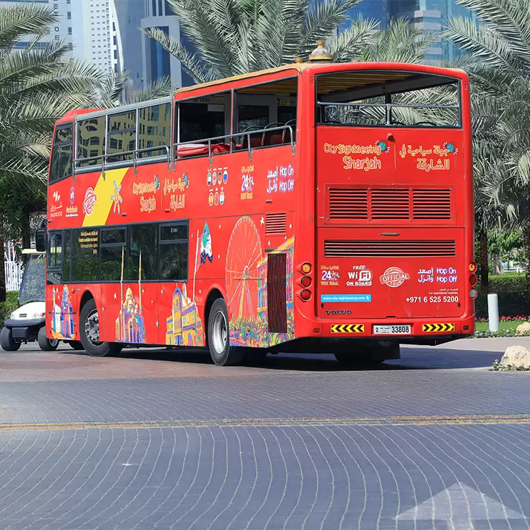 Hop-On Hop-Off City Sightseeing Bus Tour in Sharjah