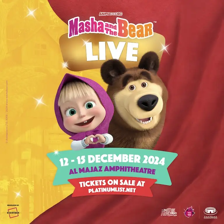 Masha and the Bear Live show: A Musical Adventure at Sharjah Events Festival