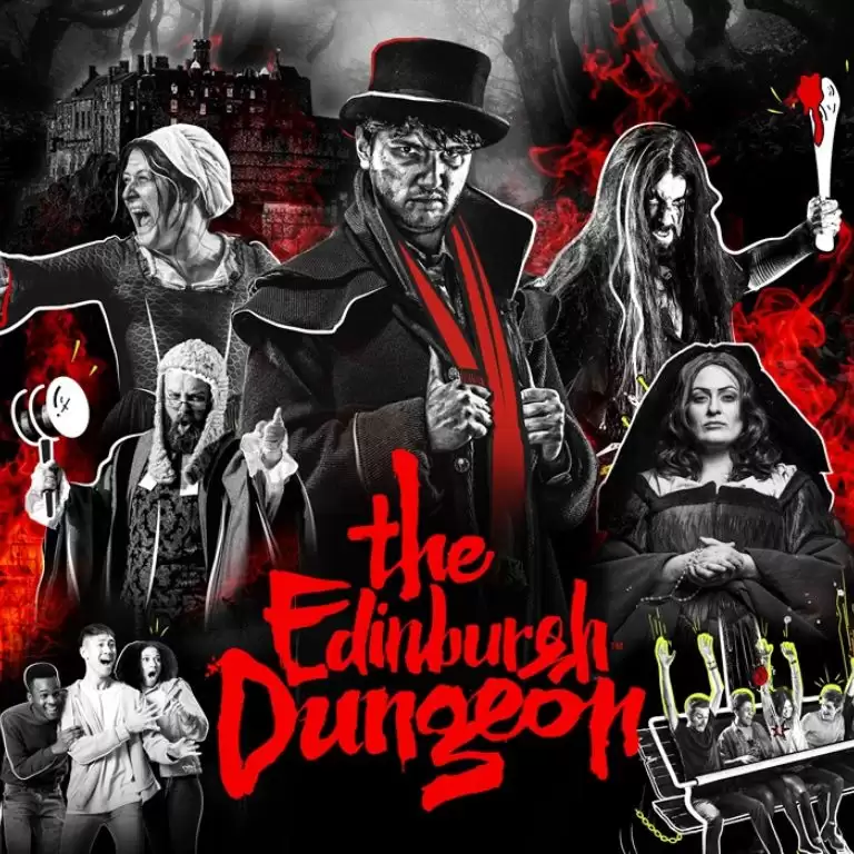 The Edinburgh Dungeons Entry Ticket