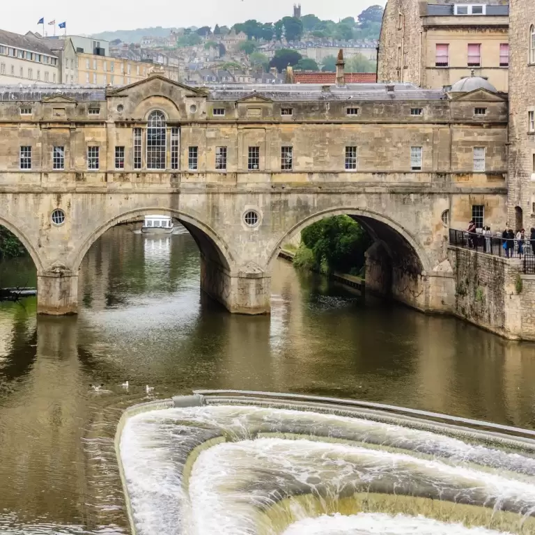 Day Trip to Bath by Rail with Entry to Roman Baths
