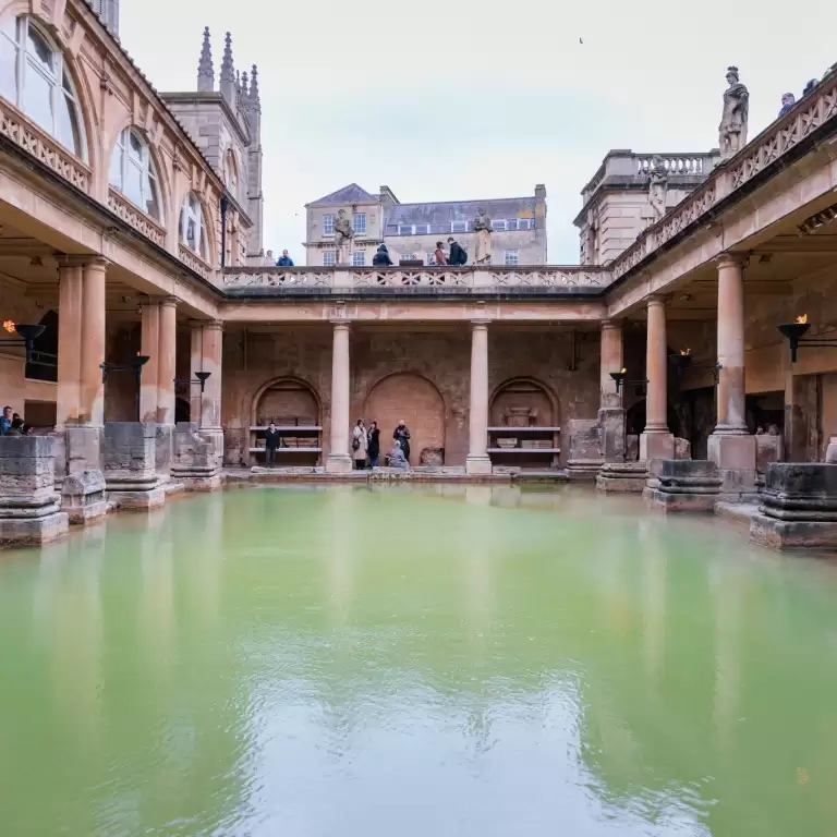 Day Trip to Bath by Rail with Entry to Roman Baths