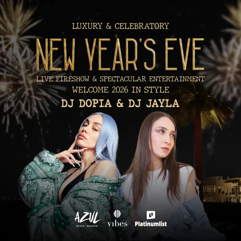 Azul’s New Year’s Eve, Azul Beach Bahrain