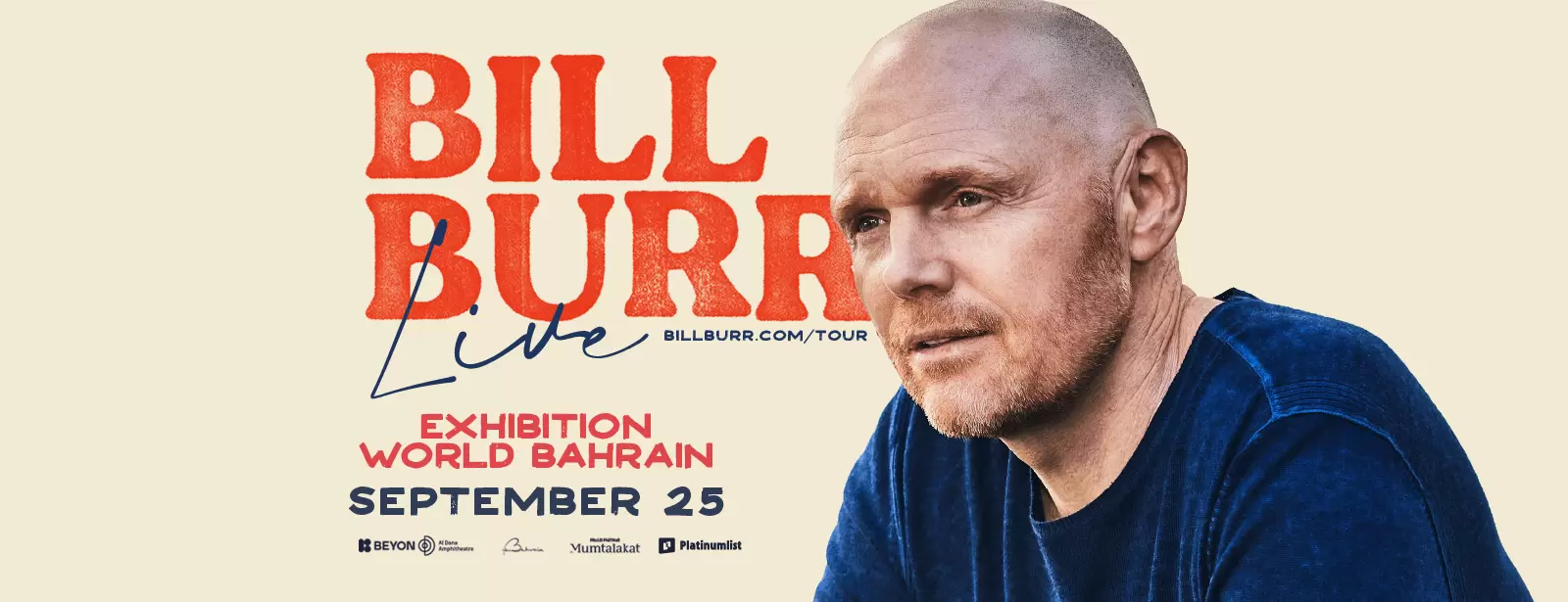 Bill Burr Live at Exhibition World Bahrain