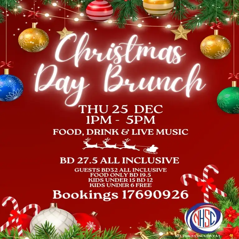 Christmas Day Brunch at Dilmun Club, Bahrain