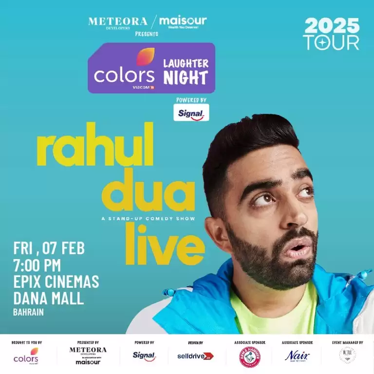 Colors Laughter Night ft. Rahul Dua in BAHRAIN
