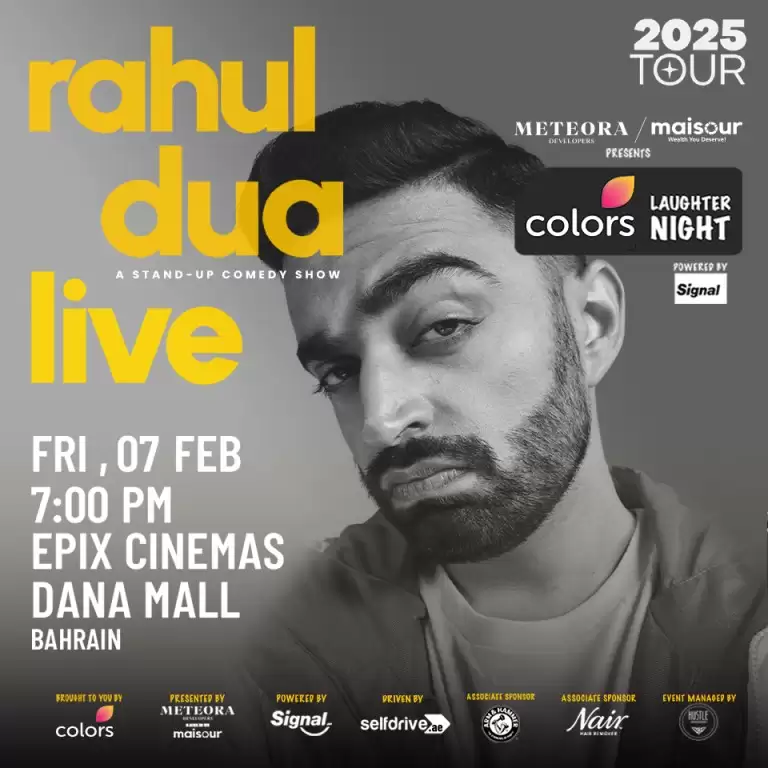Colors Laughter Night ft. Rahul Dua in BAHRAIN