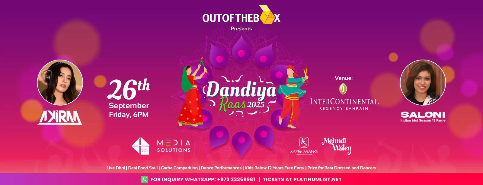 Dandiya Raas 2025 by Out of the Box