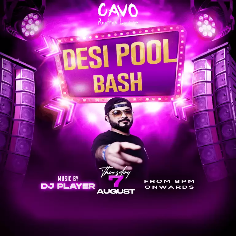 Cavo Rooftop Bahreyn'de Desi Havuz Partisi