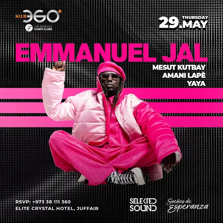 Emmanuel Jal at Klub360