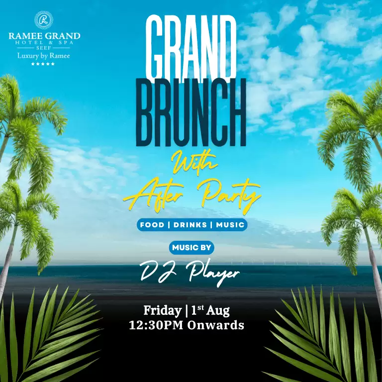 Grand Brunch with After Party at Ramee Grand