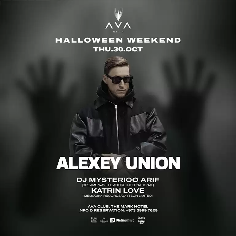 Halloween Weekend: Alexey Union live at AVA Club