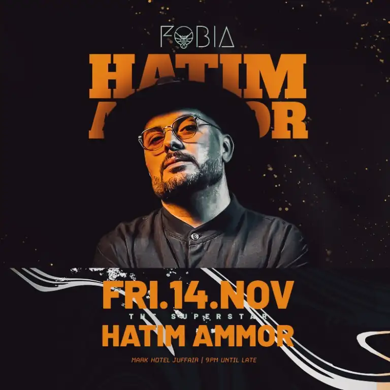 Hatim Ammor live at Fobia Club Lounge