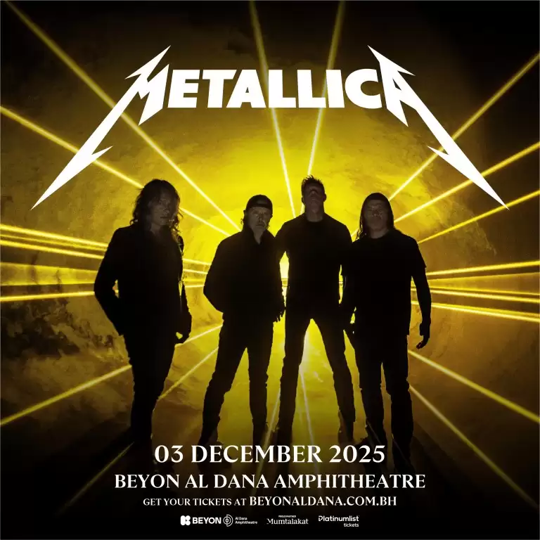 Metallica at Beyon Al Dana Amphitheatre, Bahrain