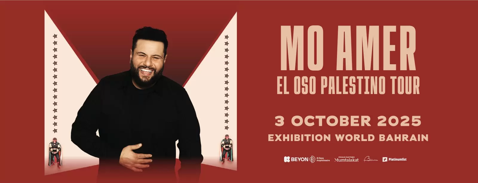 Mo Amer Live at Exhibition World Bahrain