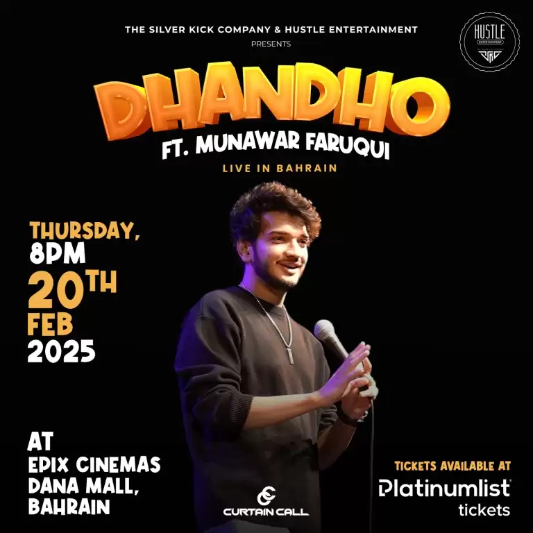 Munawar Faruqui Live in Bahrain