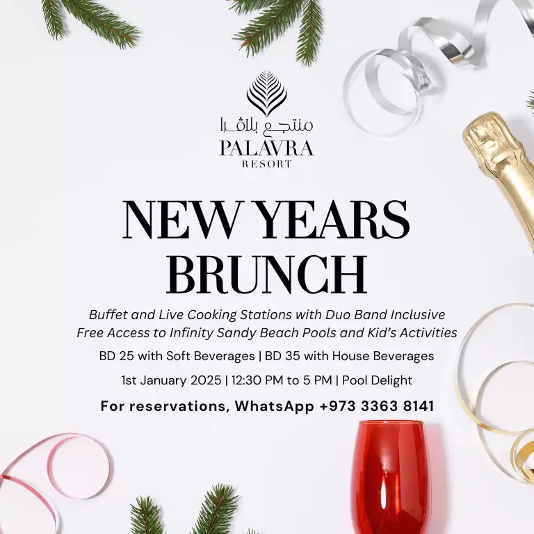 New Year's Brunch at Palavra Resort