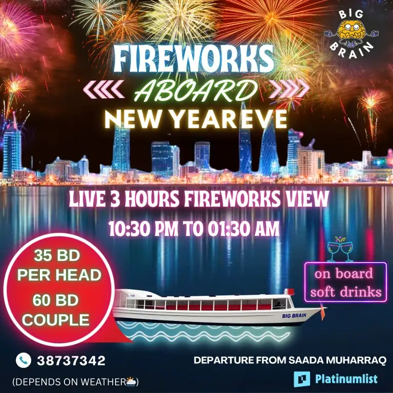 Yılbaşı Gecesi: Gemide Havai Fişekler
