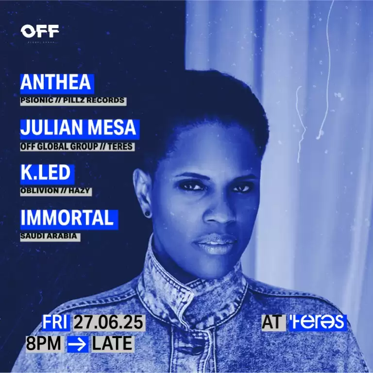 OFF Presents: Anthea (Psionic / Pillz Records) at JJ's Irish Resturant