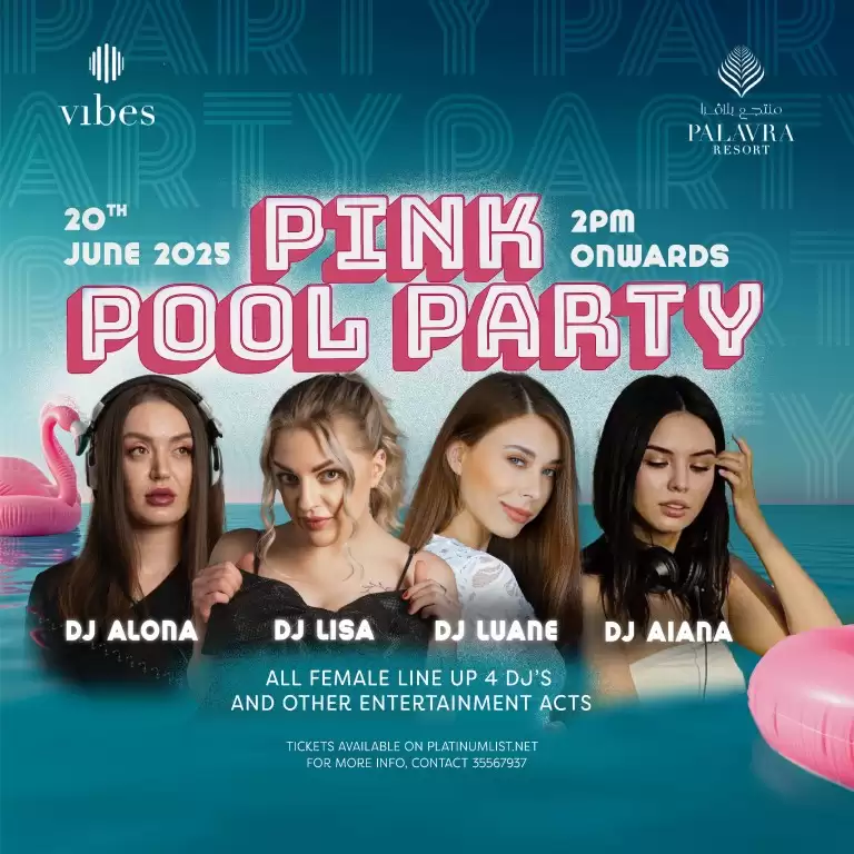 Pink Pool Party