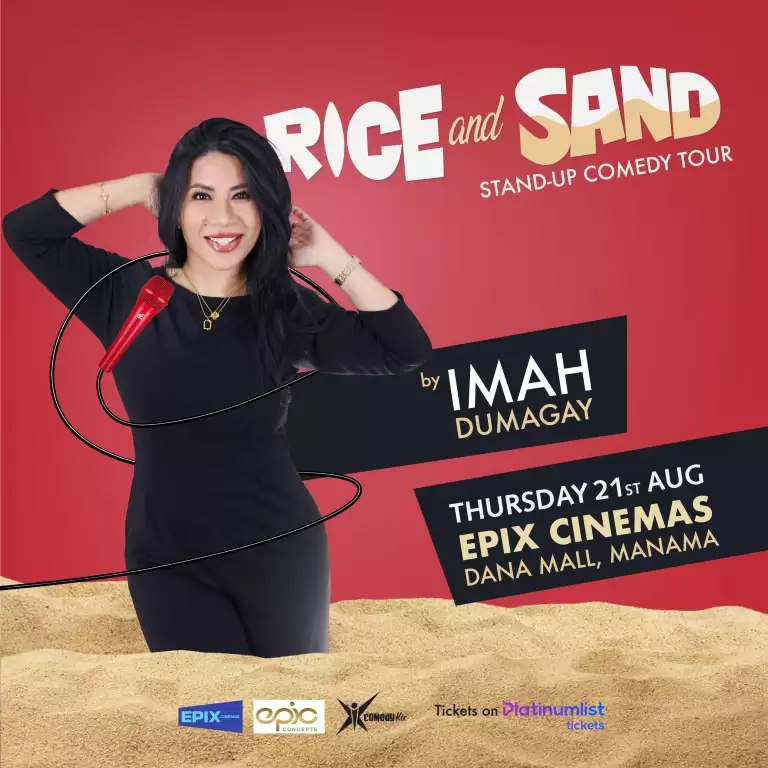 Rice & Sand by Imah in Epix Cinemas