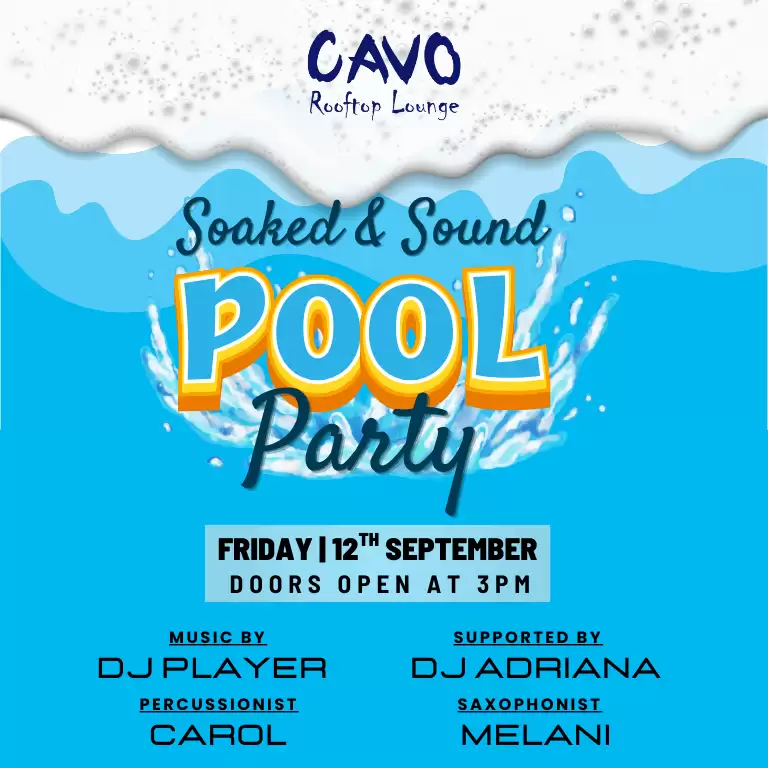 حفل Soaked & Sound في Cavo Rooftop