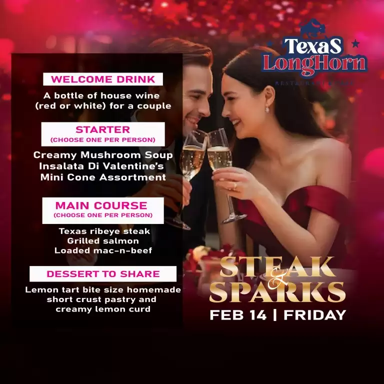 Steak & Sparks at Texas Longhorn Restaurant & Cafe