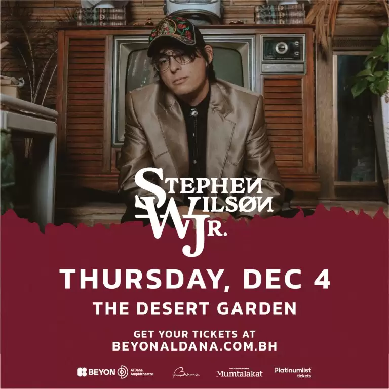 Stephen Wilson Jr. at BEYON Al Dana Amphitheatre Desert Garden